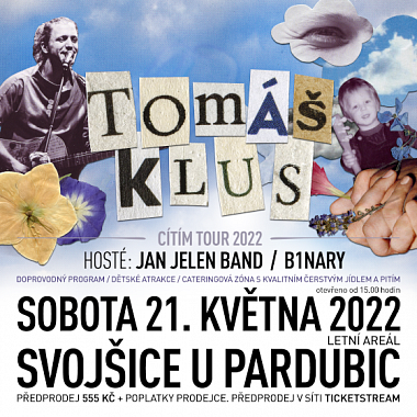 Koncert Tomáše Kluse ve Svojšicích